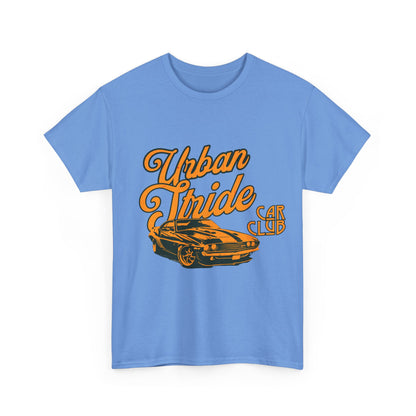 T-shirt con scritta "Urbanstride car club"