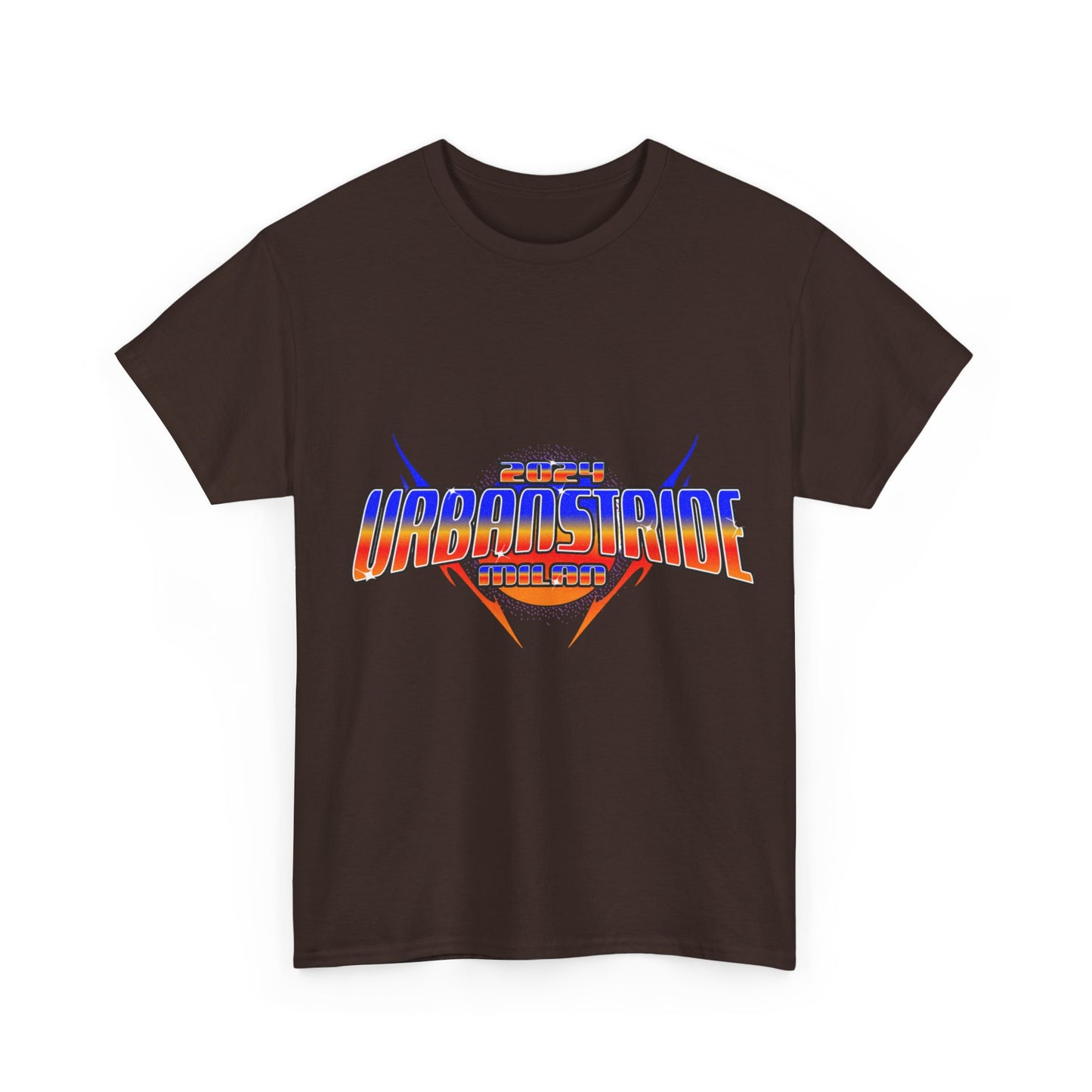 T-shirt con scritta "Urbanstride 2024 Italy"