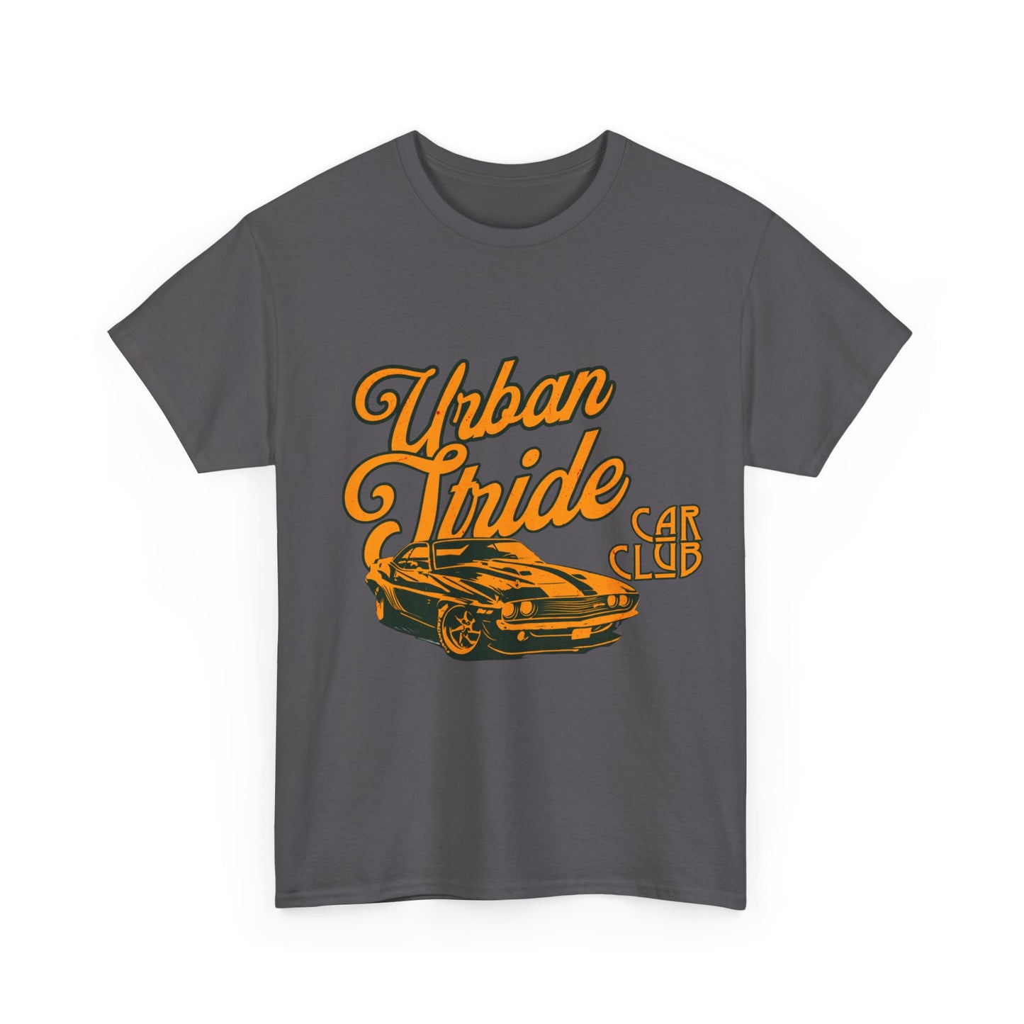 T-shirt con scritta "Urbanstride car club"