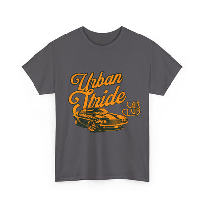 T-shirt con scritta "Urbanstride car club"