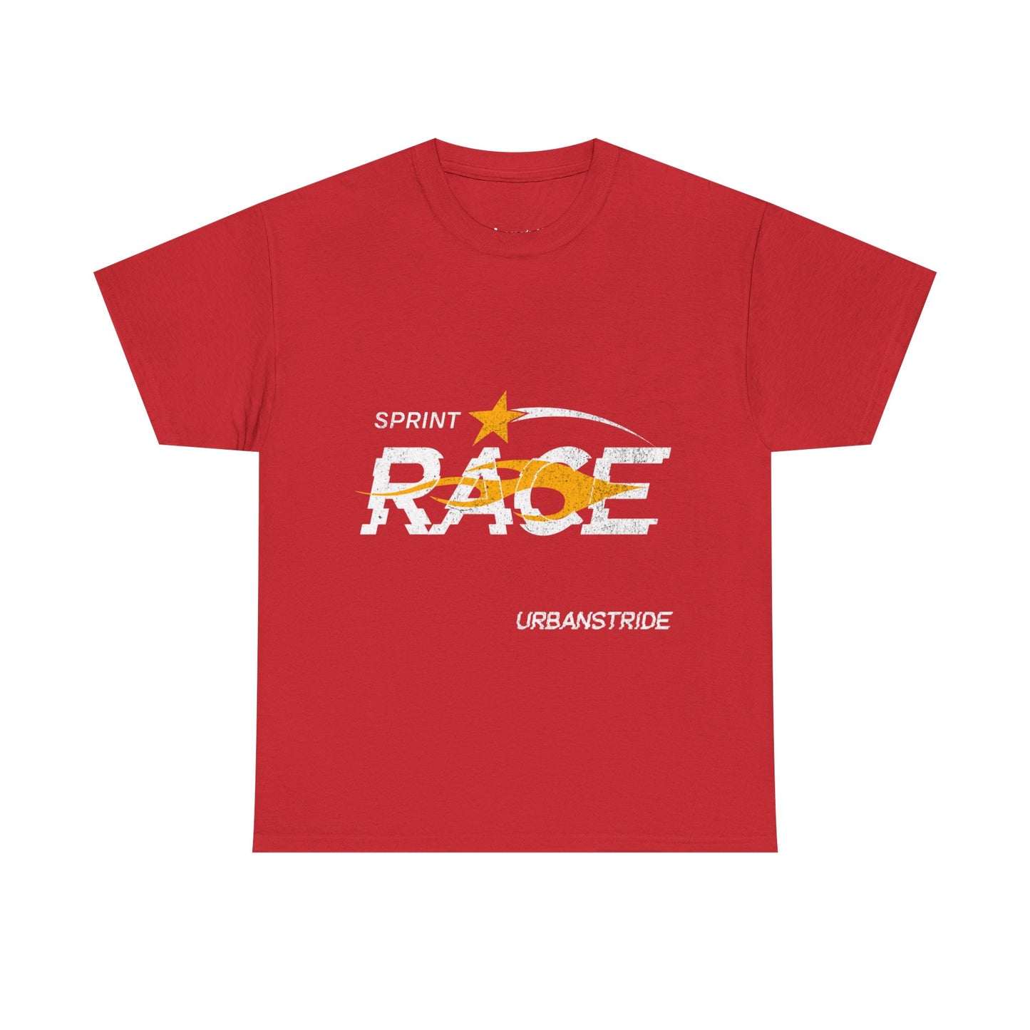 T-shirt con scritta "Spirit race"