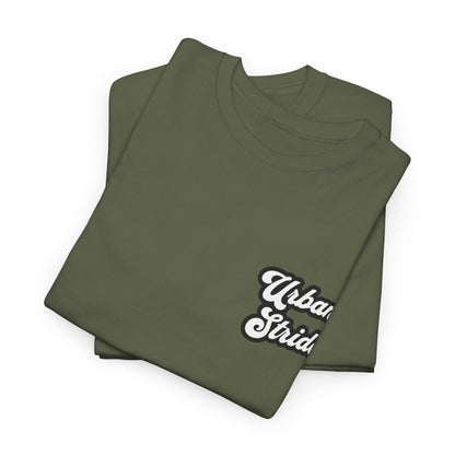 T-shirt con scritta "urbanstride " stile firma