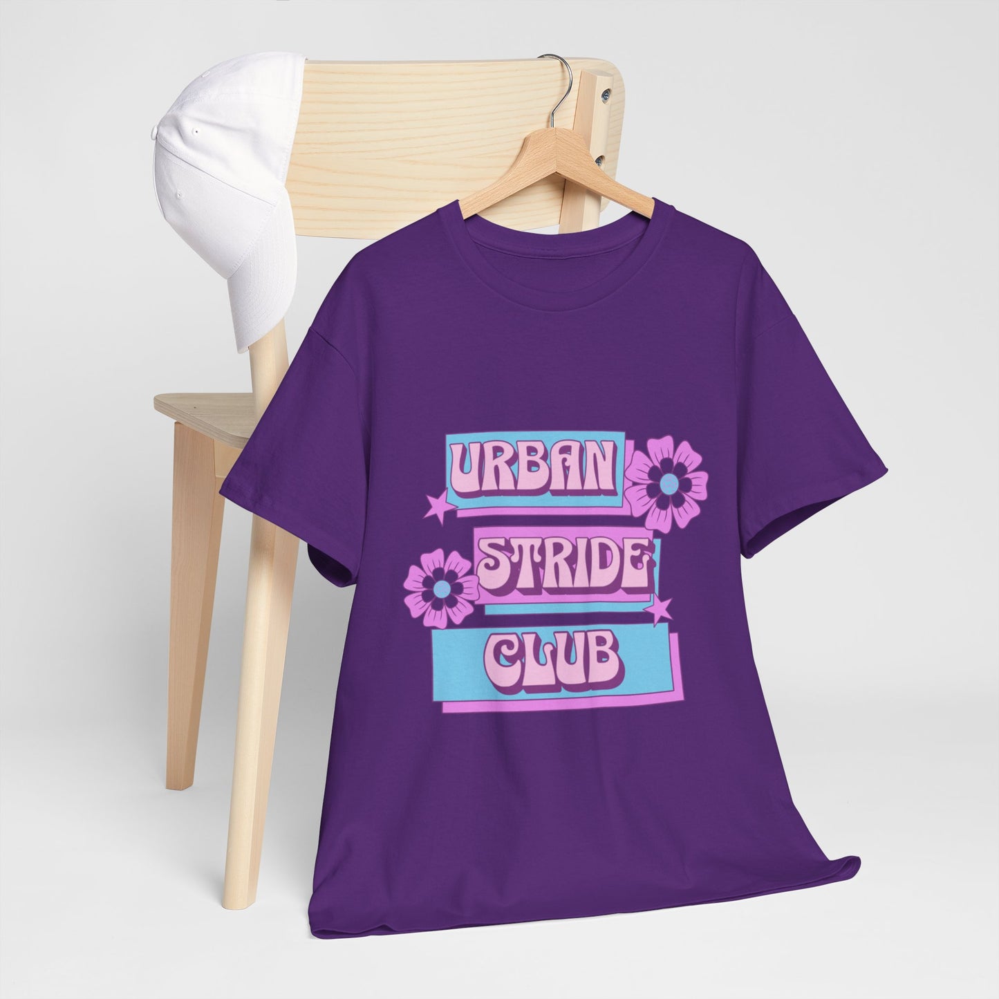T-shirt con scritta "Urbanstride club"