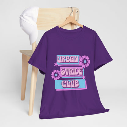 T-shirt con scritta "Urbanstride club"