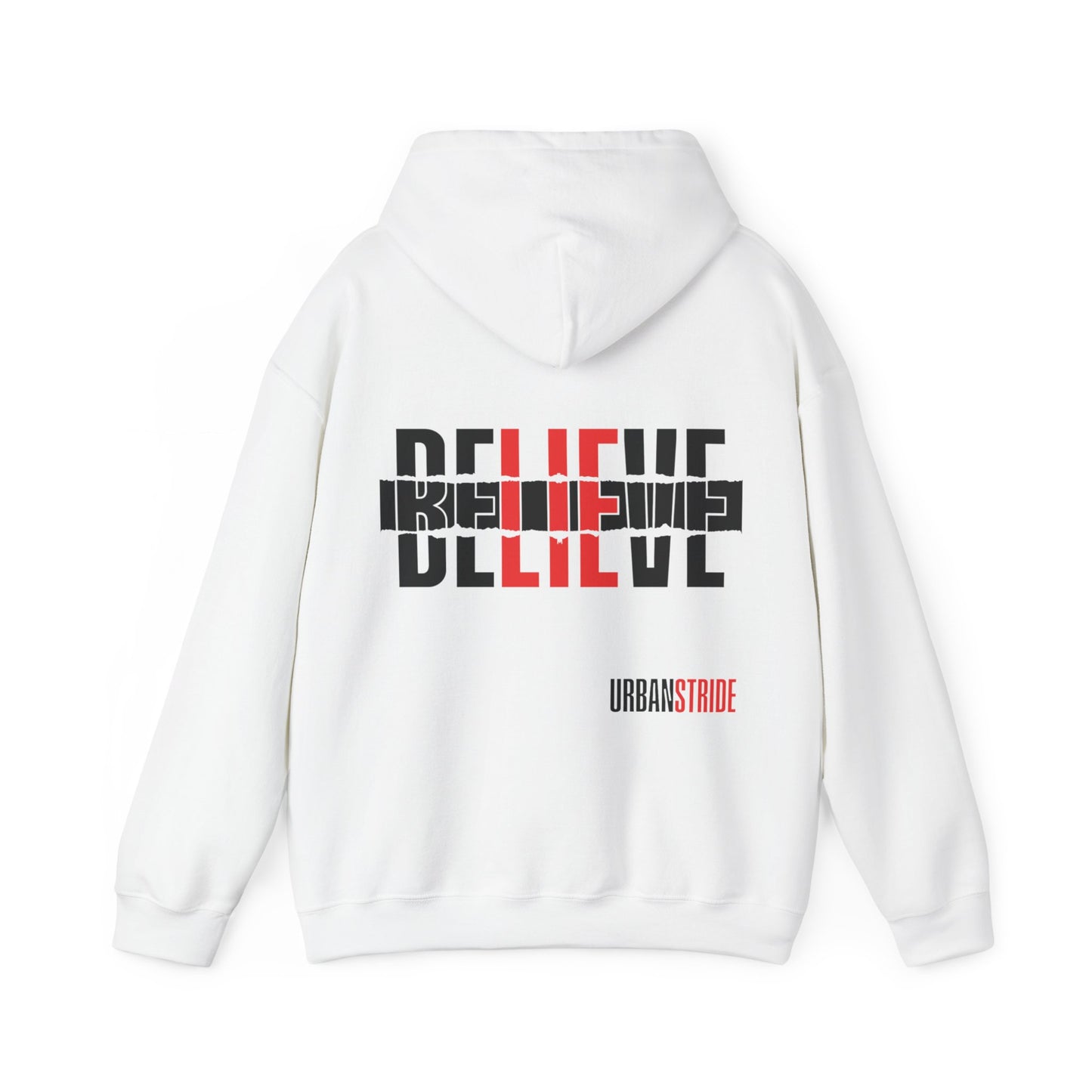 Felpa con scritta "Believe"