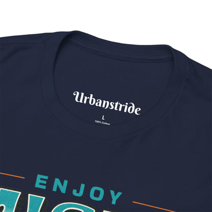T-shirt con scritta" Enjoy Miami "