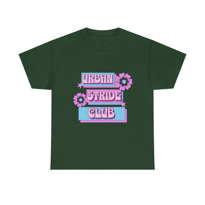 T-shirt con scritta "Urbanstride club"
