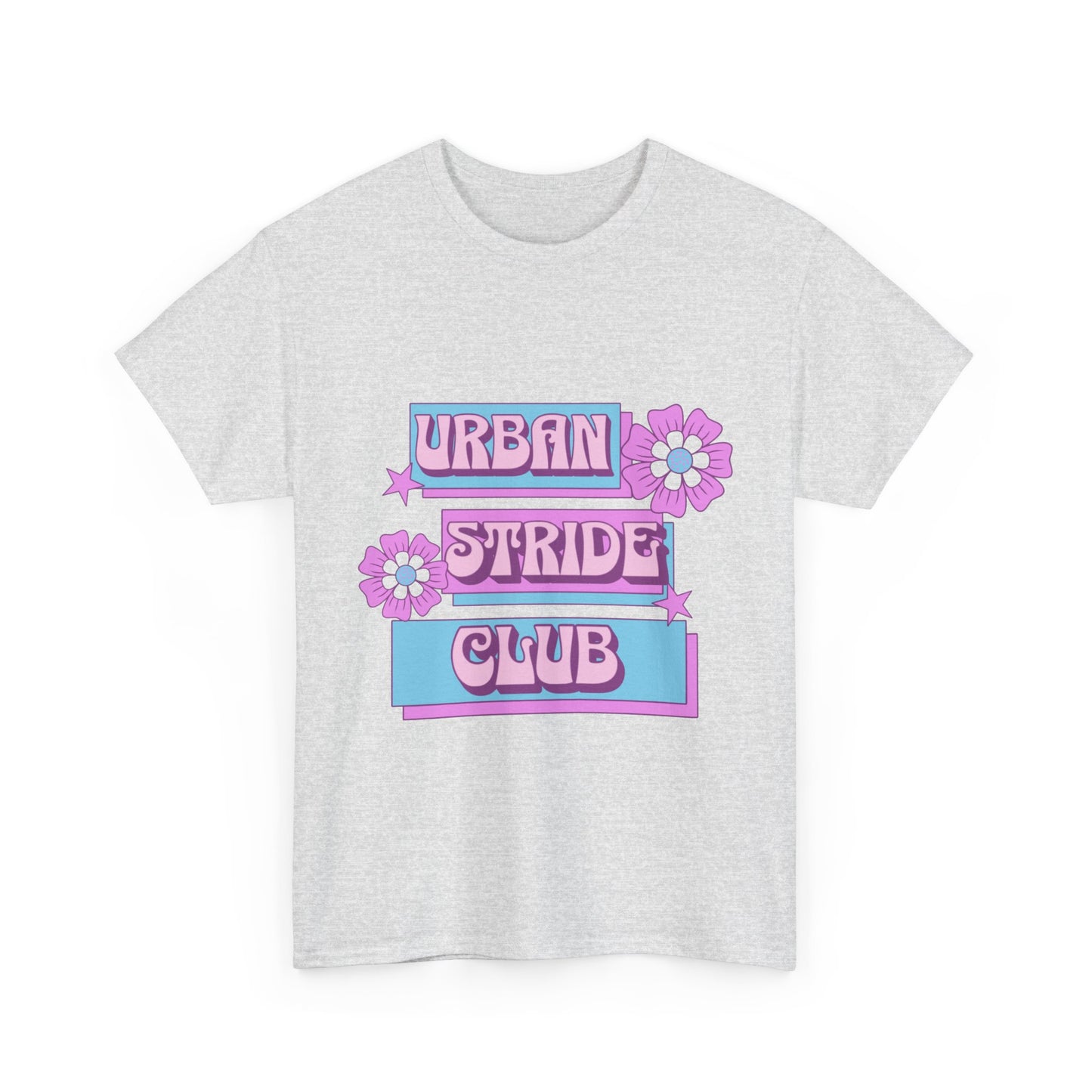 T-shirt con scritta "Urbanstride club"