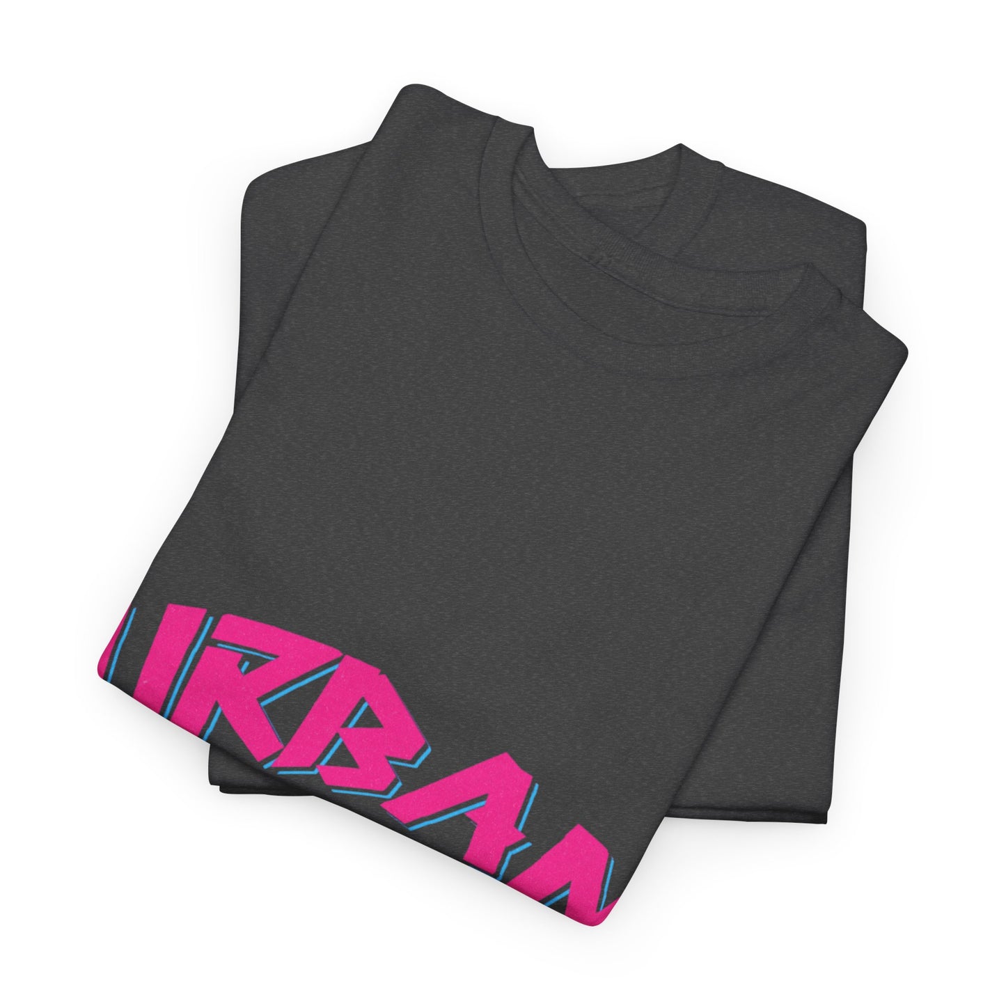 T-shirt con scritta "UrbanStride Neon Pulse"