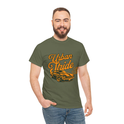 T-shirt con scritta "Urbanstride car club"