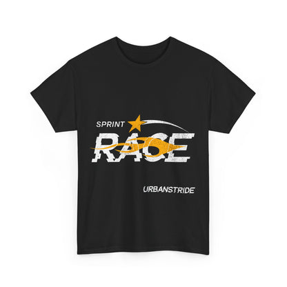 T-shirt con scritta "Spirit race"