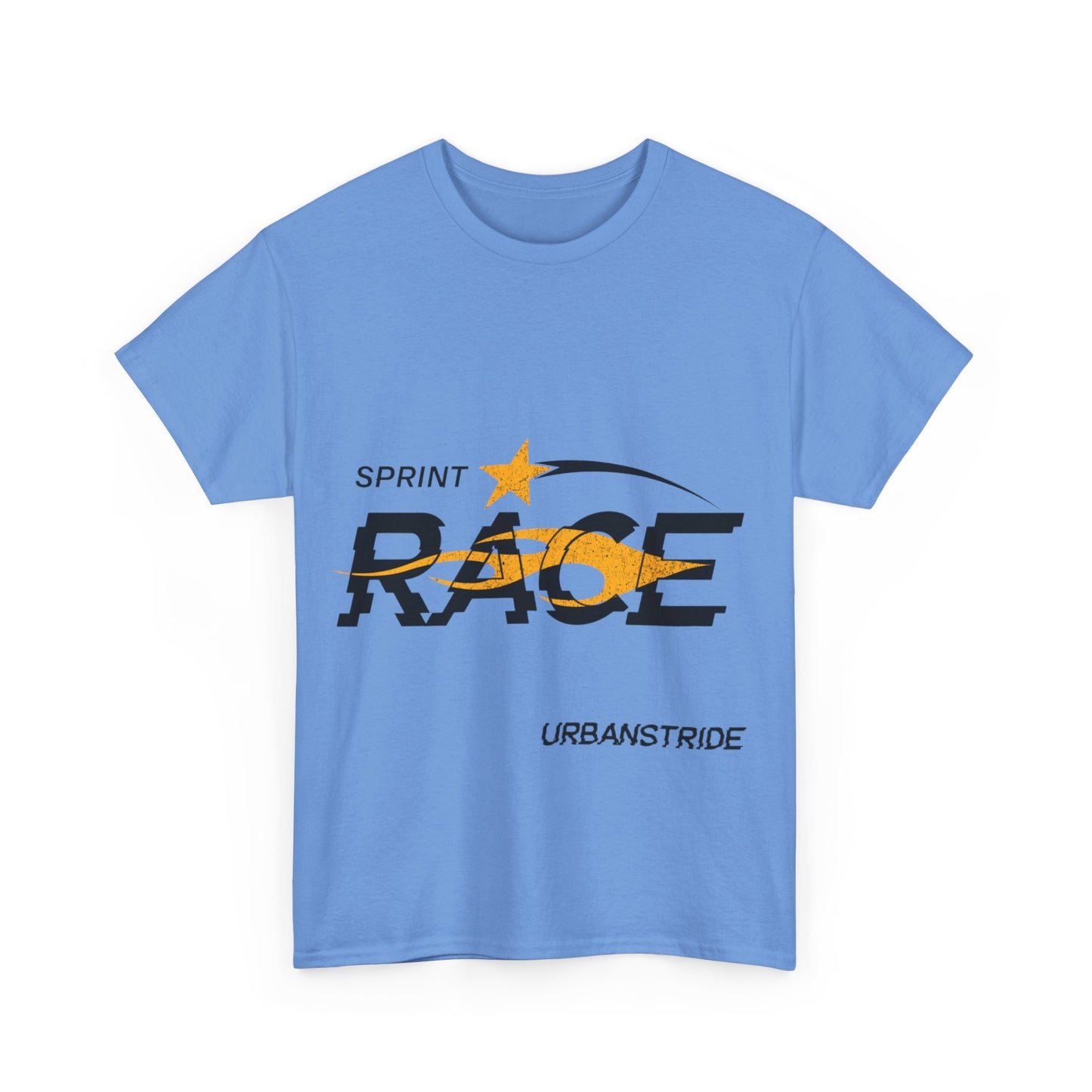 T-shirt con scritta "Spirit race"