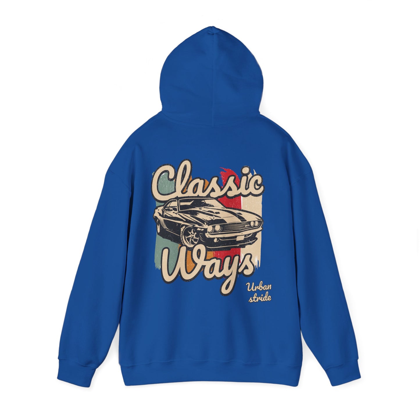 Felpa con scritta "Classic ways"