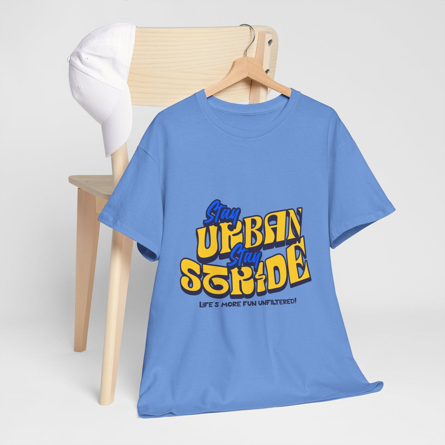 T-shirt con scritta  Stay urban Stay stride