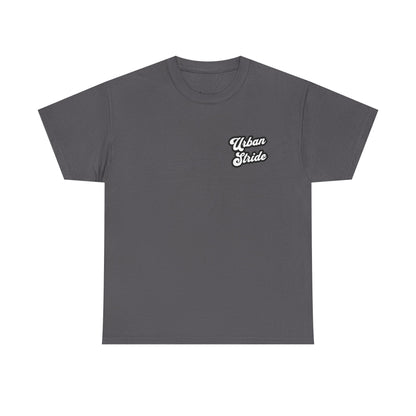 T-shirt con scritta "urbanstride " stile firma