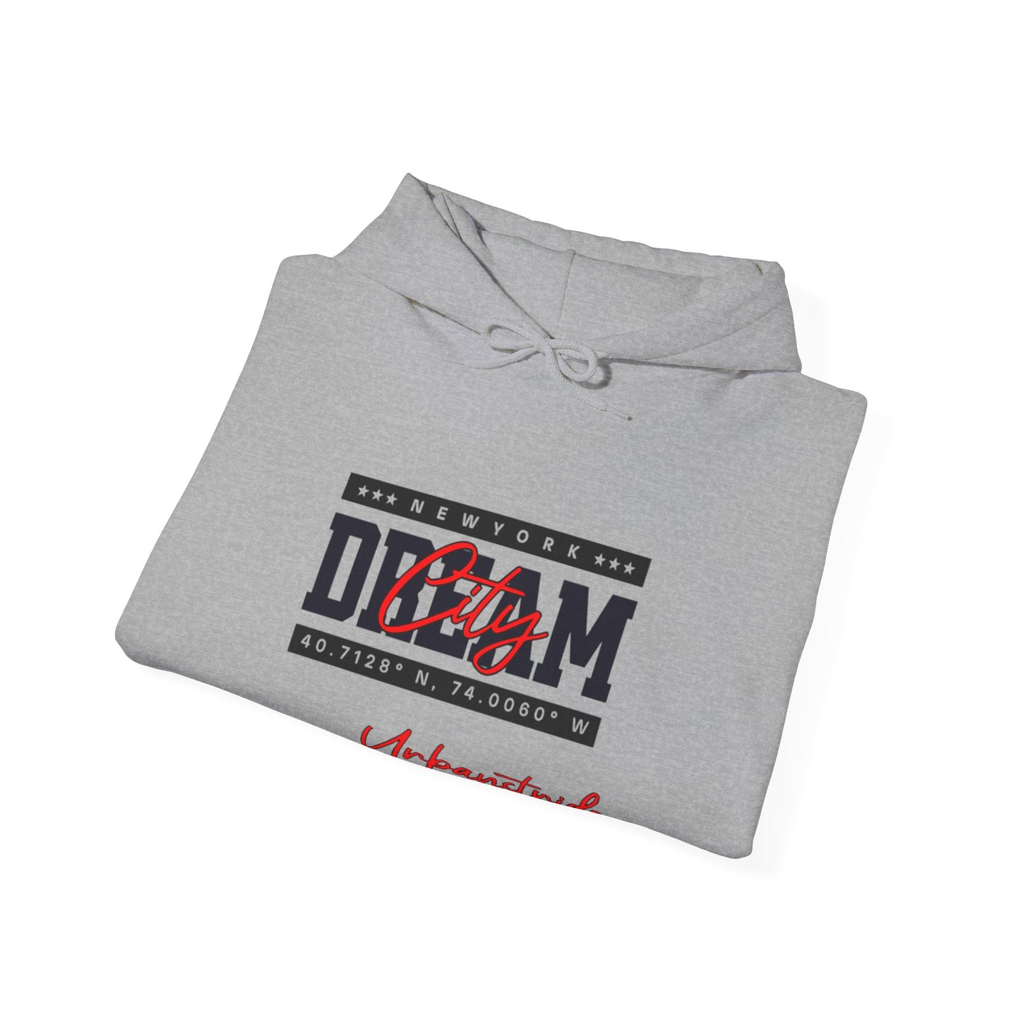 Felpa con scritta "NewYork dream city"