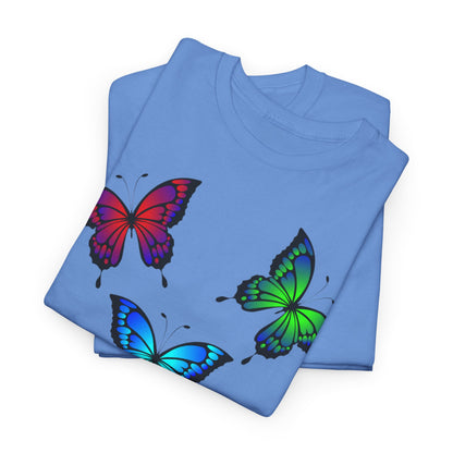 T-shirt con scritta "UrbanStride Butterfly Vibes