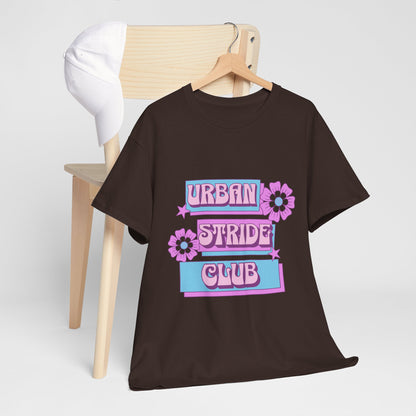 T-shirt con scritta "Urbanstride club"