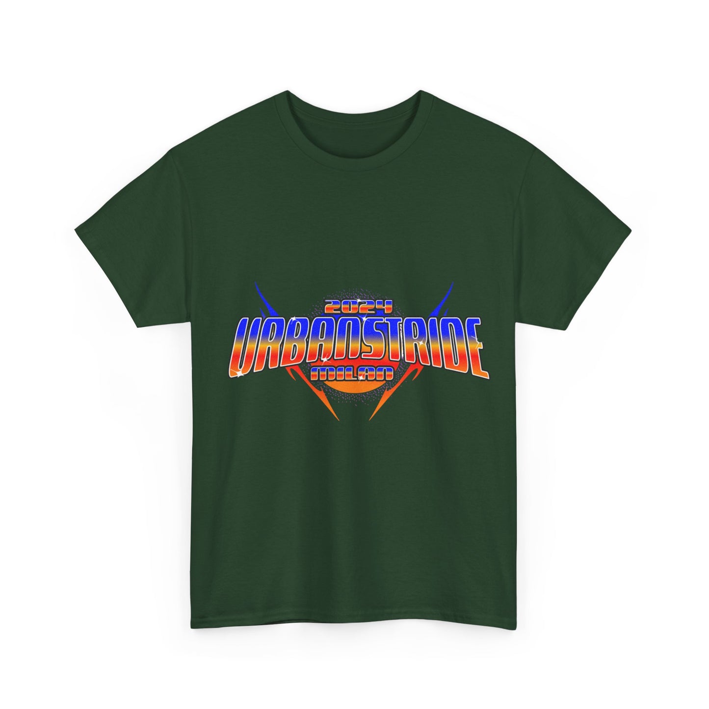 T-shirt con scritta "Urbanstride 2024 Italy"