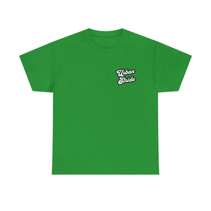 T-shirt con scritta "urbanstride " stile firma