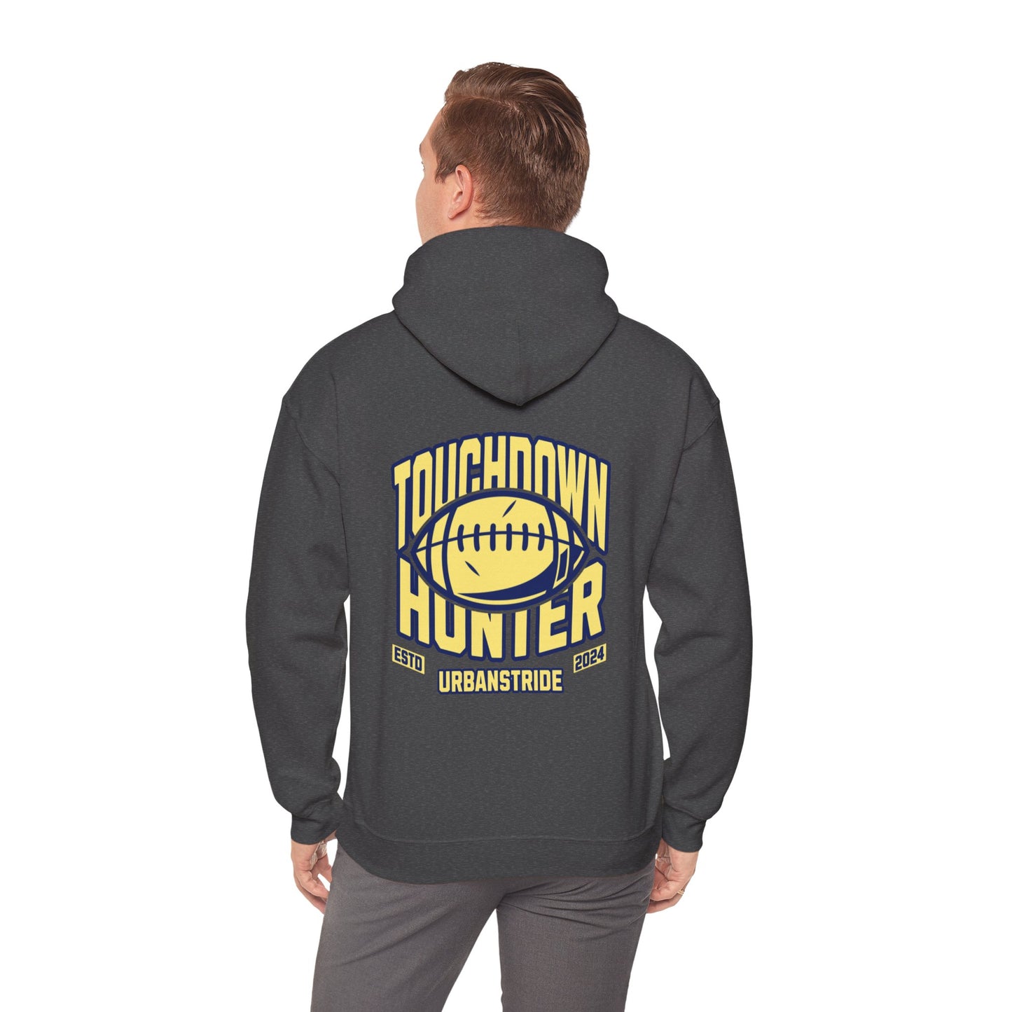 Felpa con scritta "Touchdown hunter"