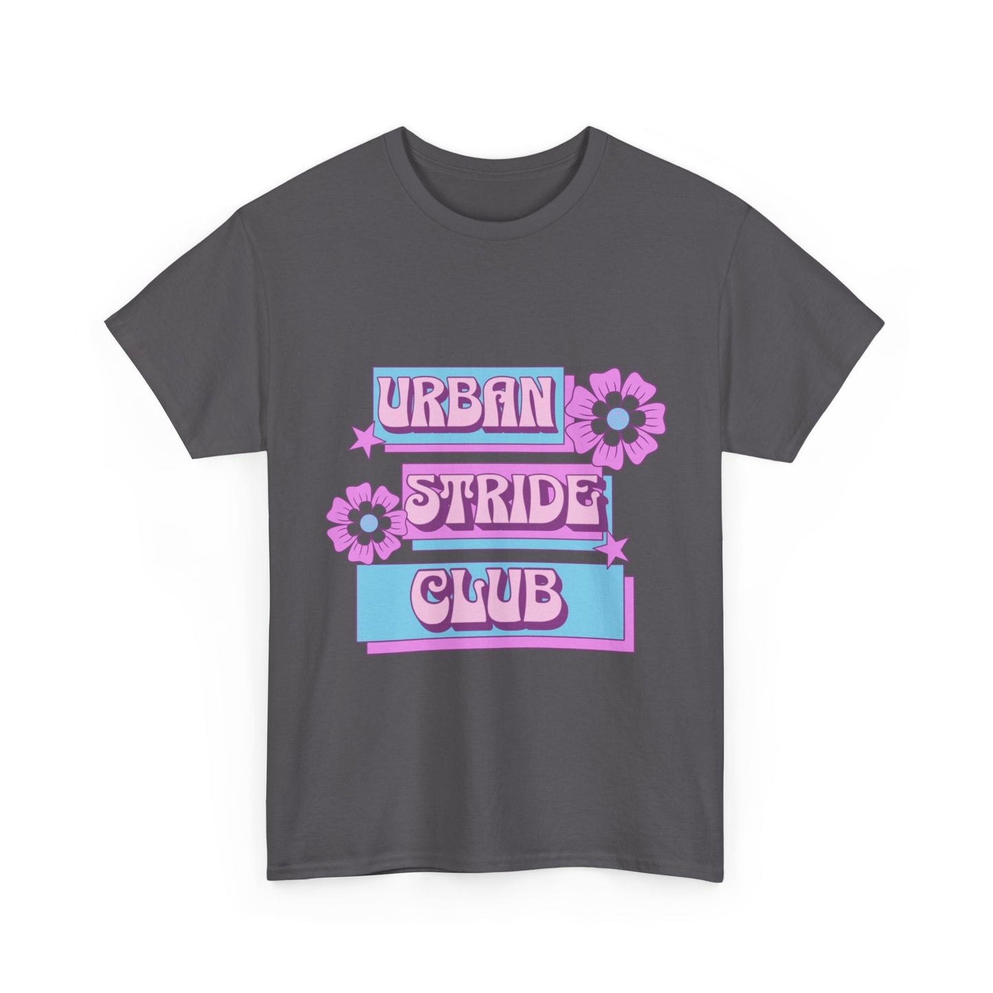 T-shirt con scritta "Urbanstride club"