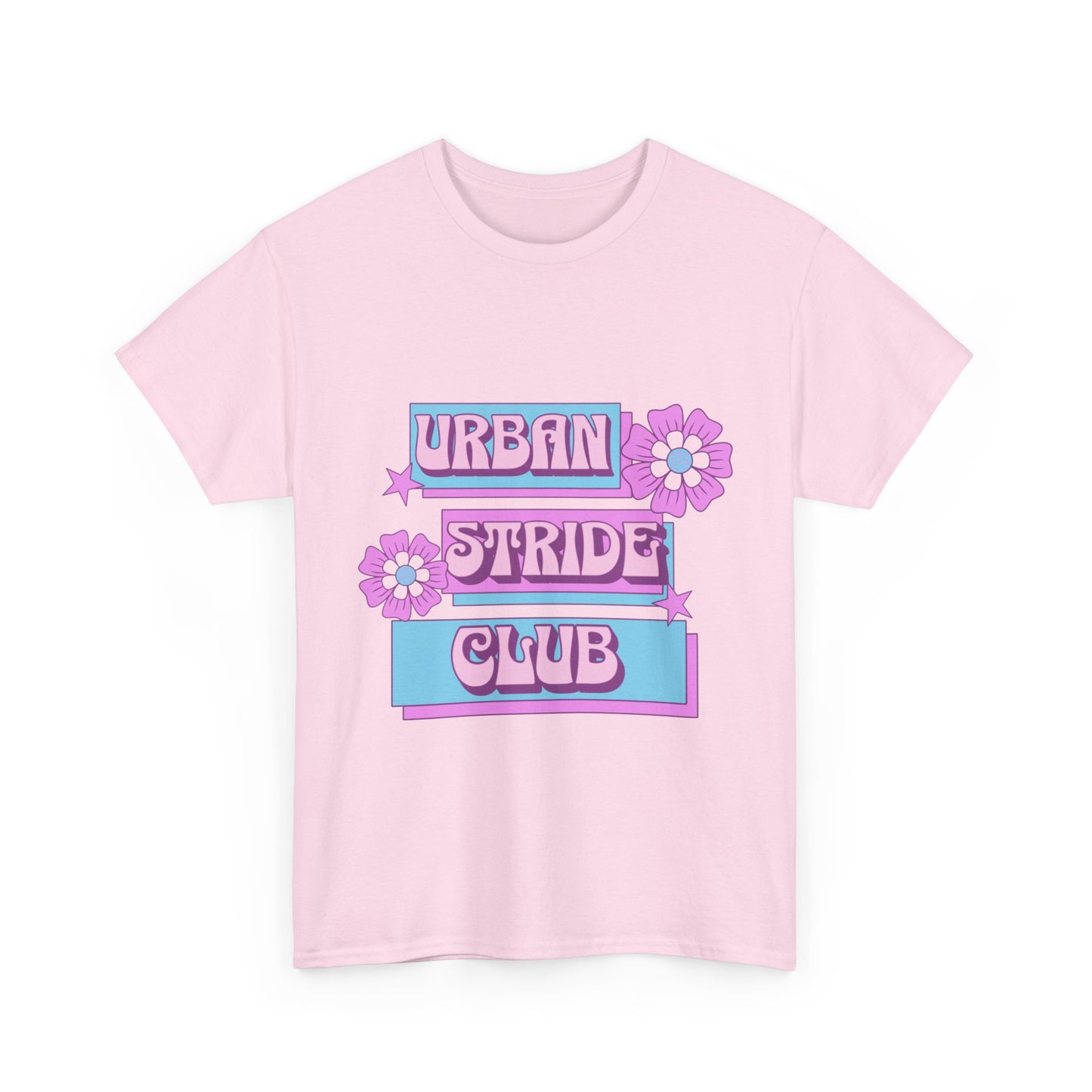 T-shirt con scritta "Urbanstride club"