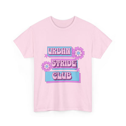 T-shirt con scritta "Urbanstride club"