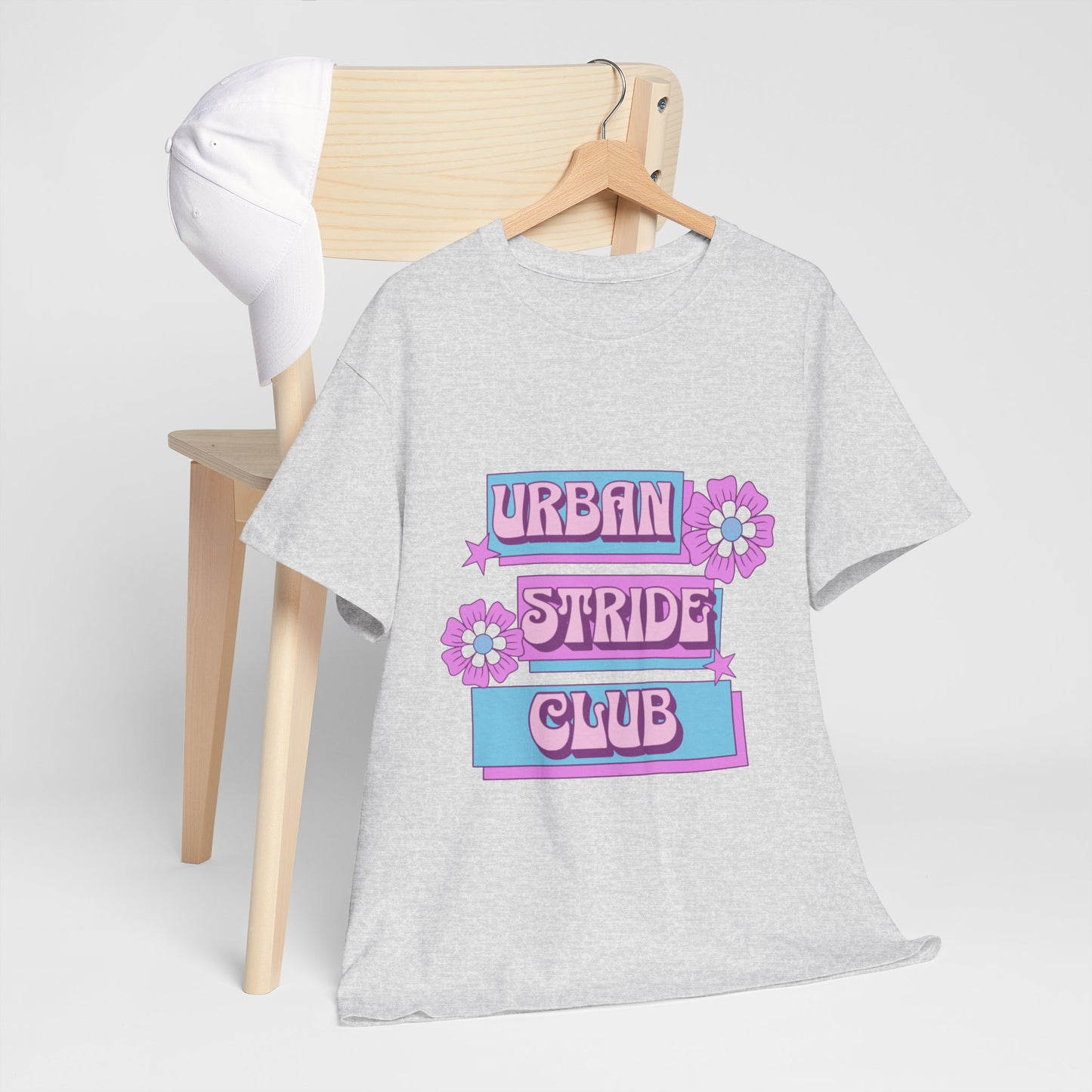 T-shirt con scritta "Urbanstride club"