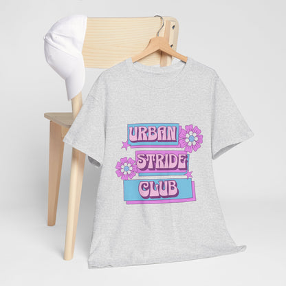 T-shirt con scritta "Urbanstride club"