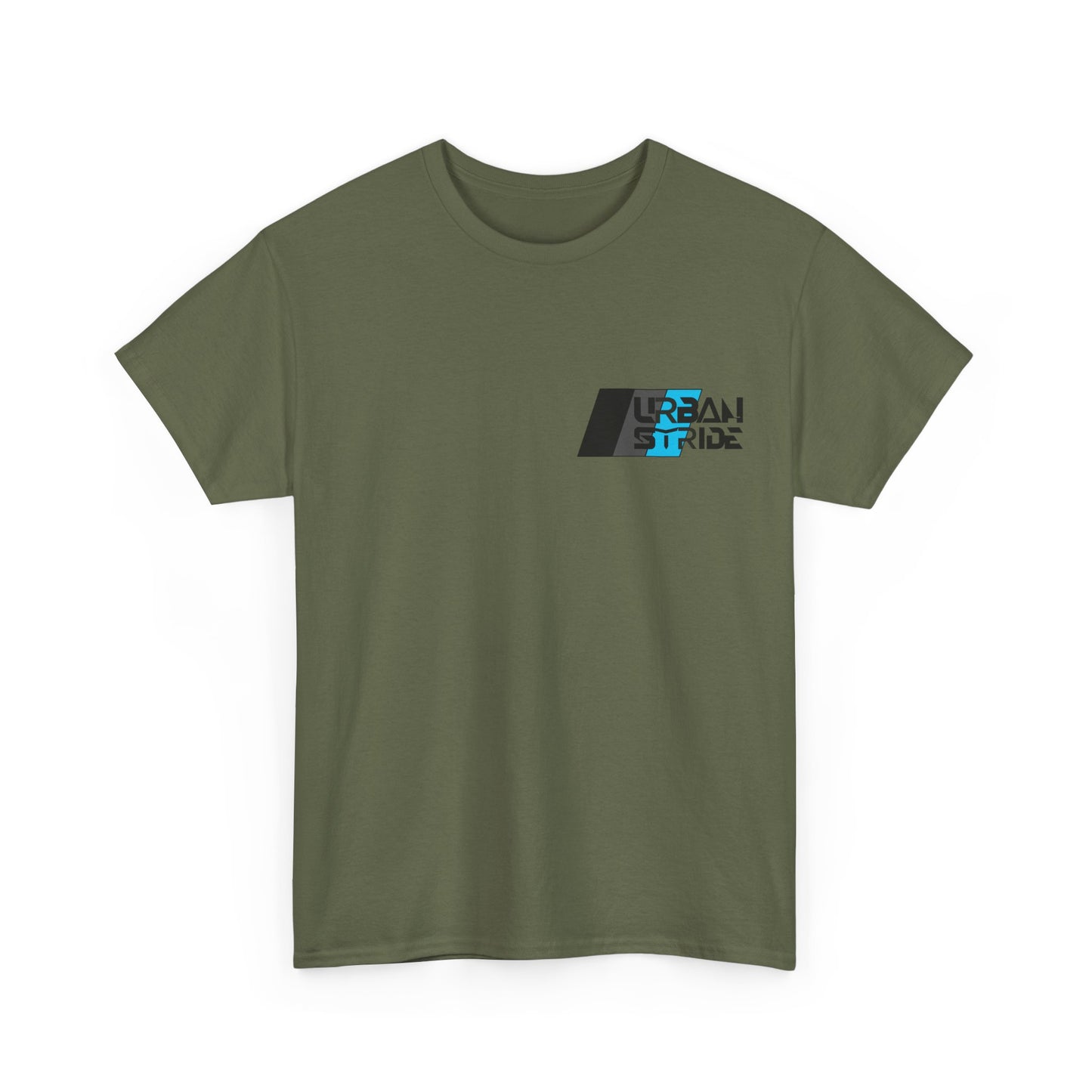 T-shirt con scritta "urbanstride " stile sportivo