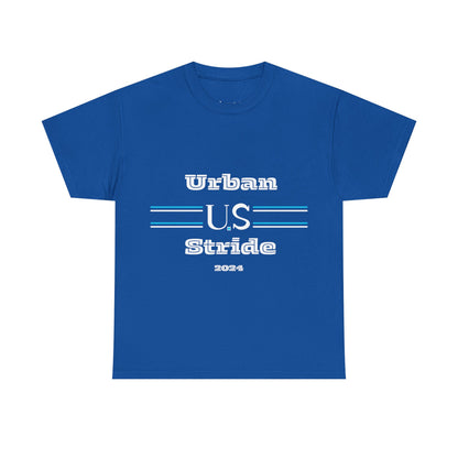 T-shirt con scritta "urbanstride " abbreviata U.S