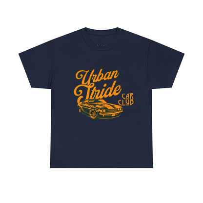 T-shirt con scritta "Urbanstride car club"