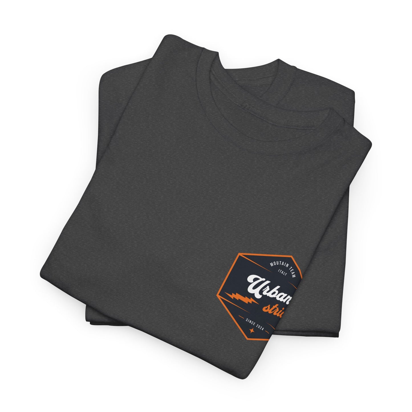 T-shirt Urban Stride® – Logo esagonale vintage in stile aviatore