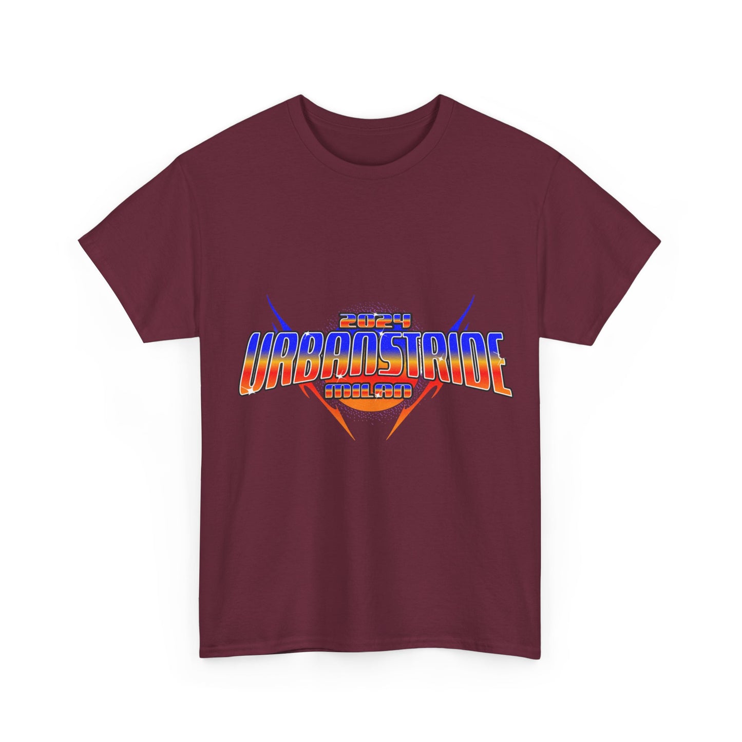 T-shirt con scritta "Urbanstride 2024 Italy"