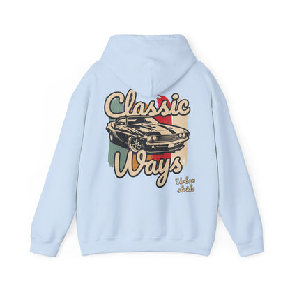 Felpa con scritta "Classic ways"