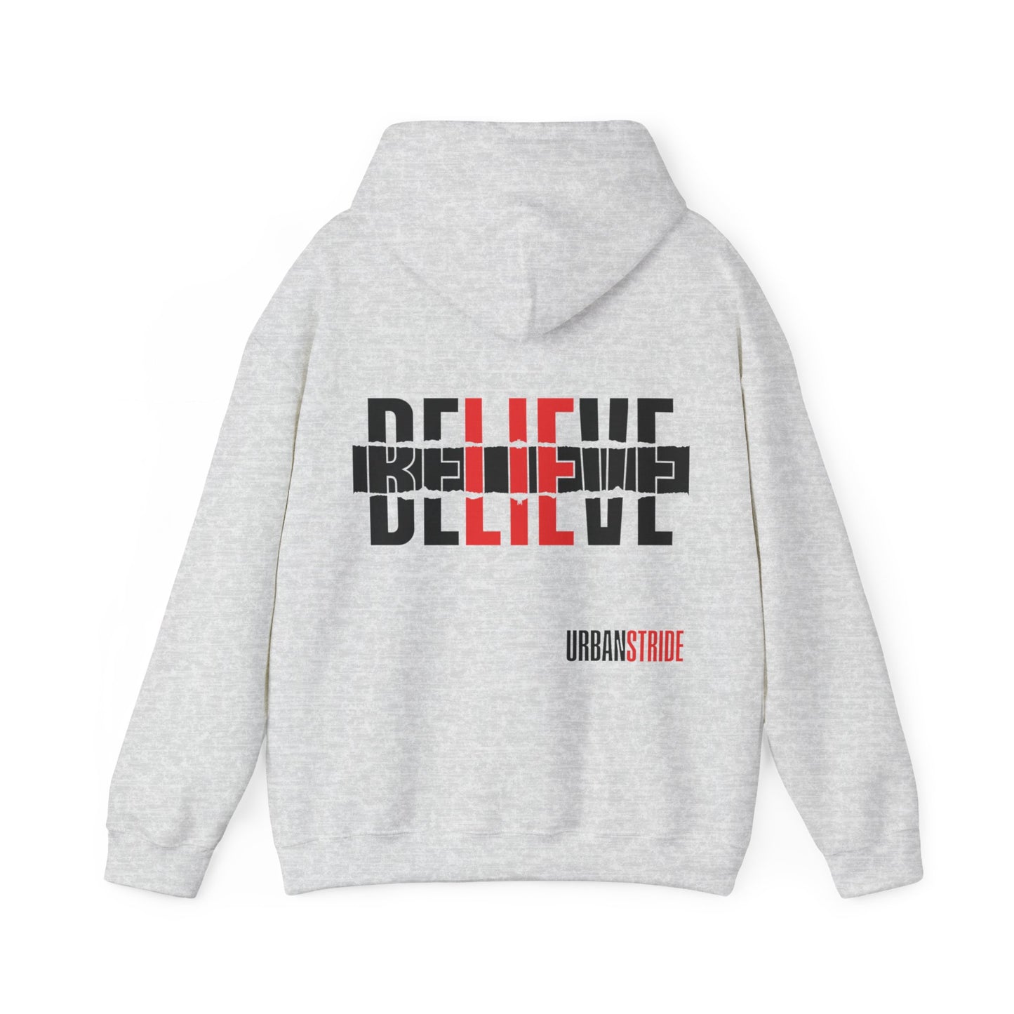 Felpa con scritta "Believe"