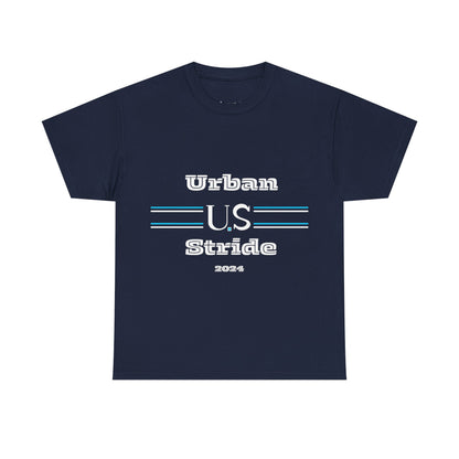 T-shirt con scritta "urbanstride " abbreviata U.S
