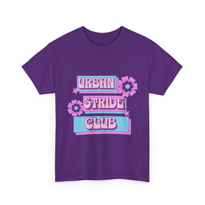 T-shirt con scritta "Urbanstride club"