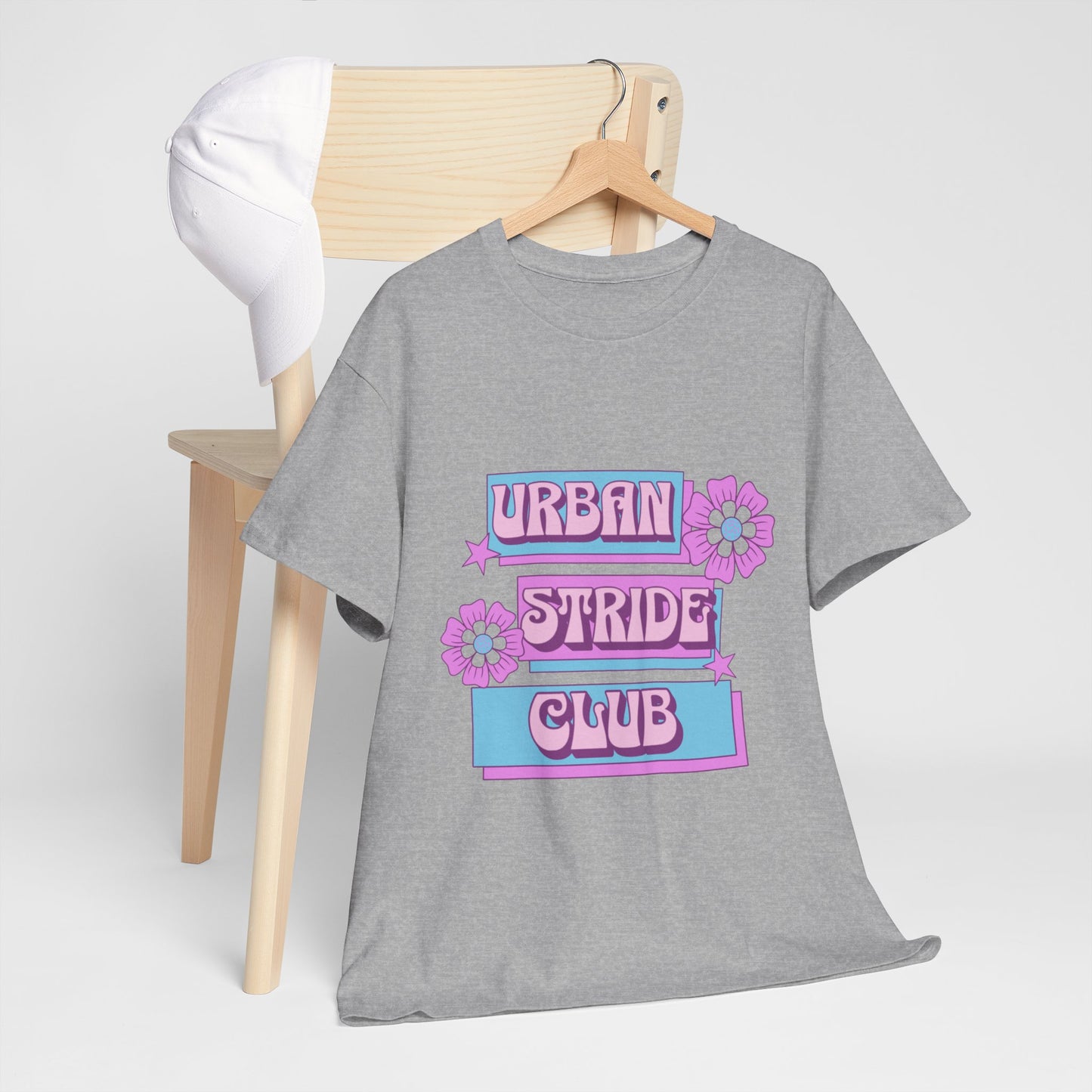 T-shirt con scritta "Urbanstride club"
