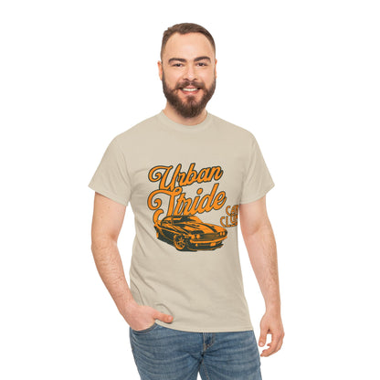 T-shirt con scritta "Urbanstride car club"