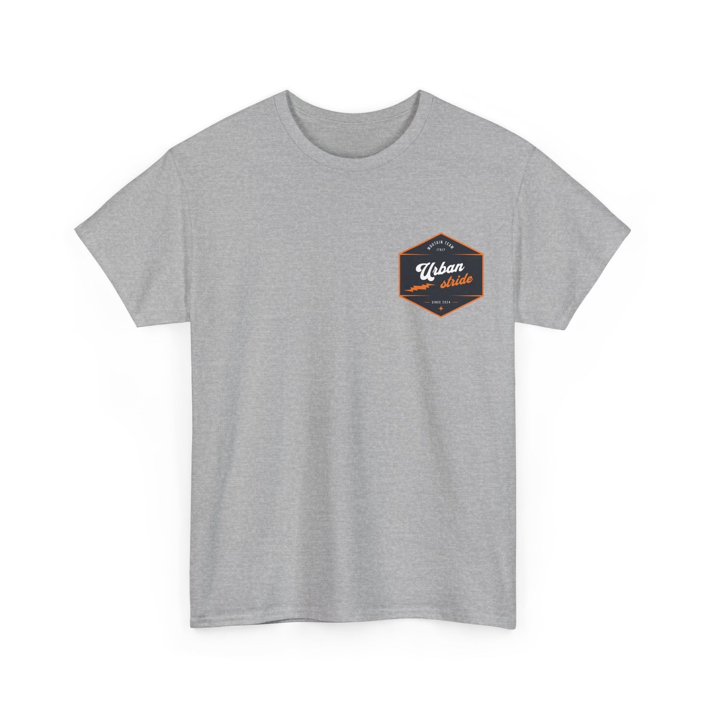 T-shirt Urban Stride® – Logo esagonale vintage in stile aviatore