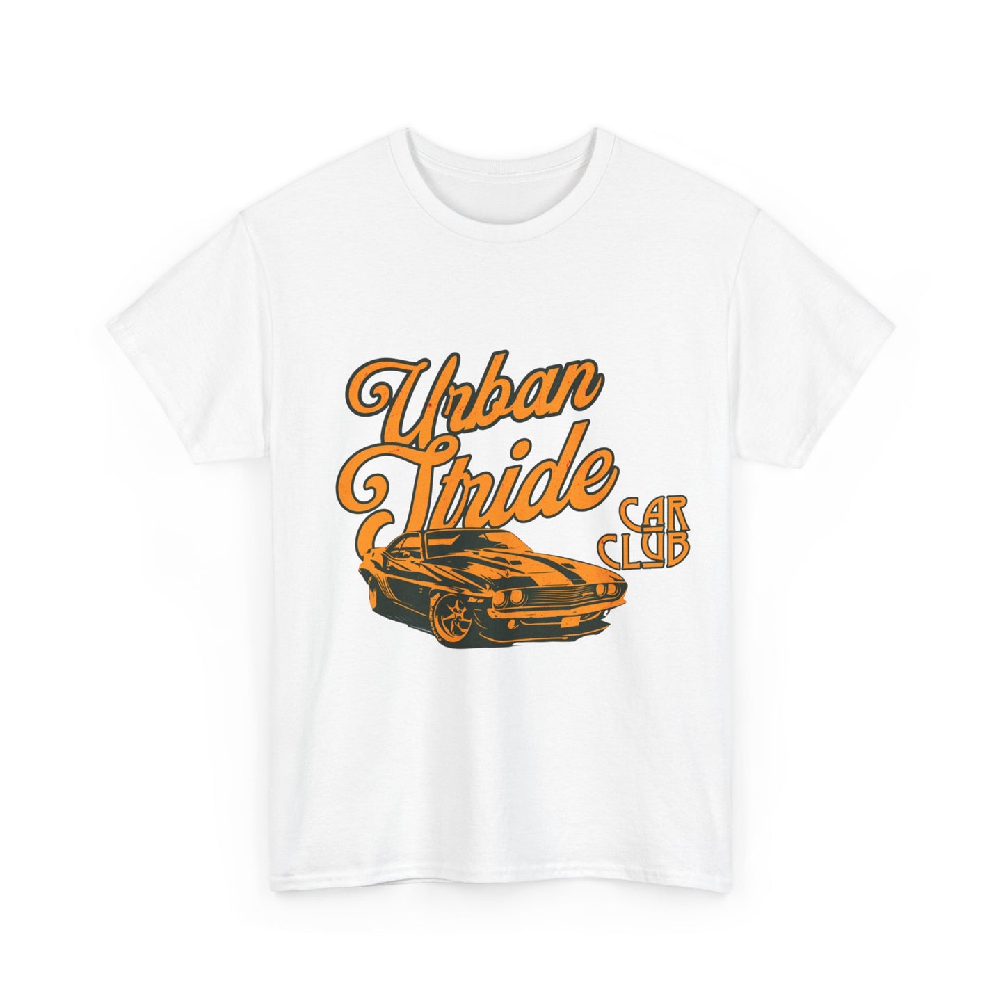 T-shirt con scritta "Urbanstride car club"