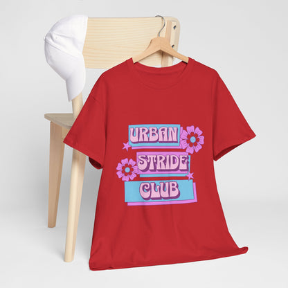 T-shirt con scritta "Urbanstride club"