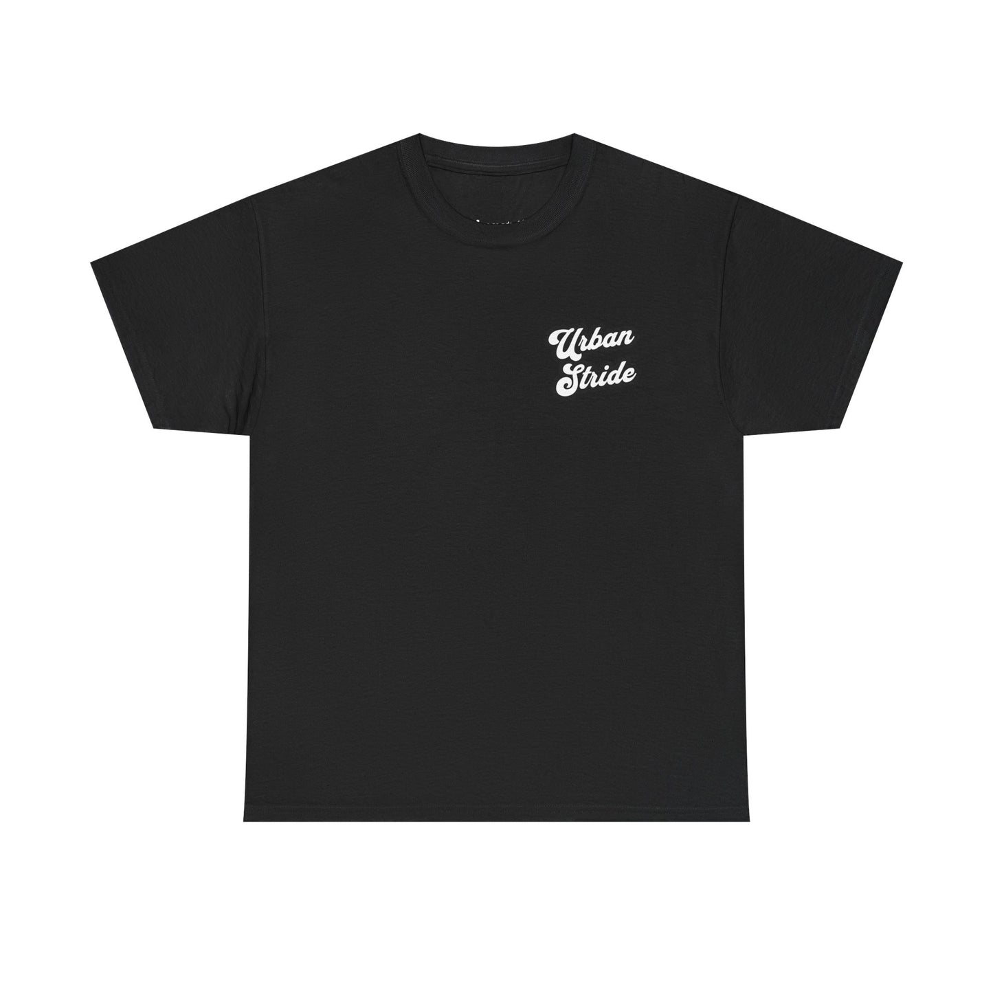 T-shirt con scritta "urbanstride " stile firma
