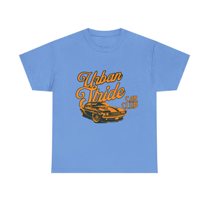 T-shirt con scritta "Urbanstride car club"