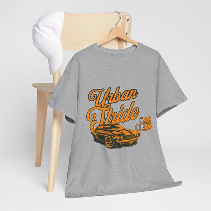 T-shirt con scritta "Urbanstride car club"