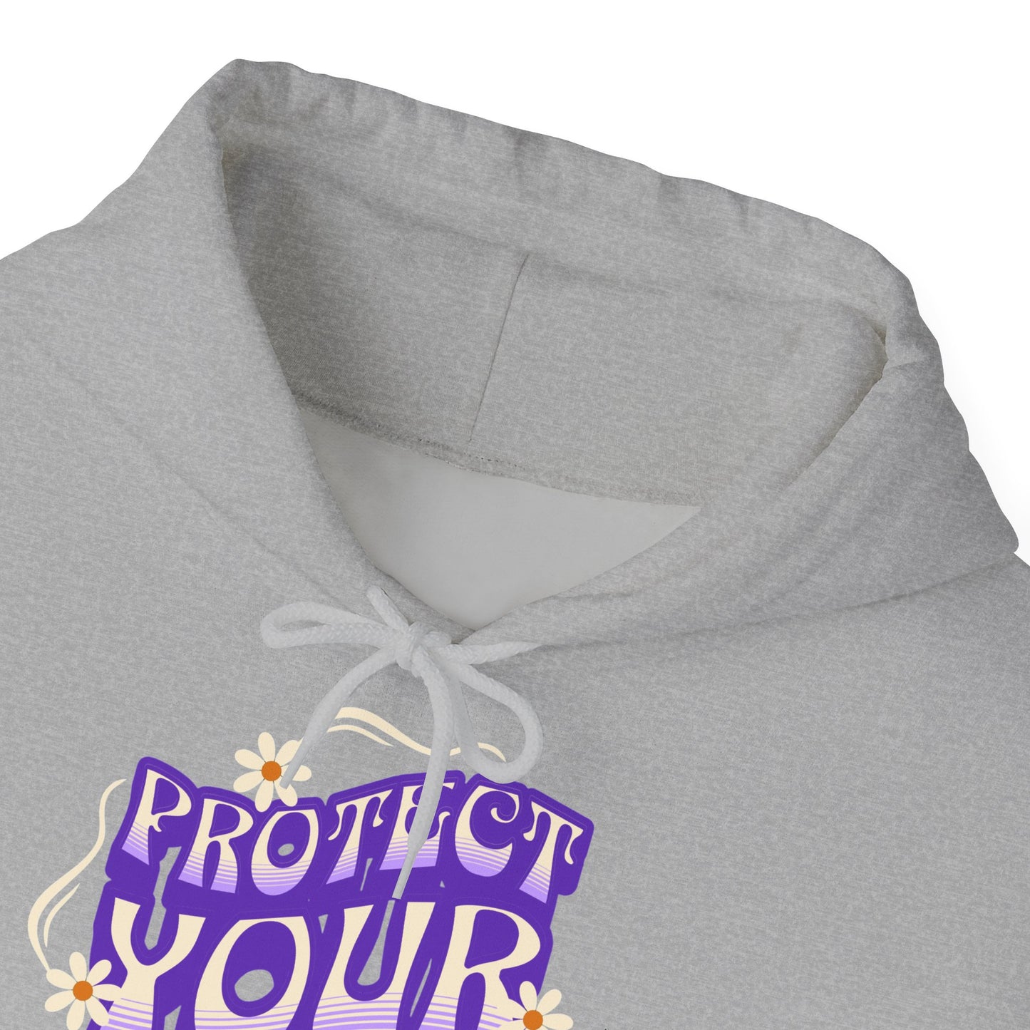 Felpa con scritta "Protect your energy"