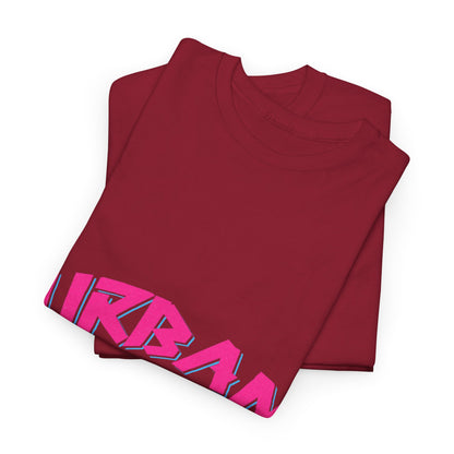 T-shirt con scritta "UrbanStride Neon Pulse"