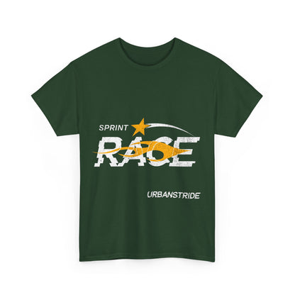 T-shirt con scritta "Spirit race"